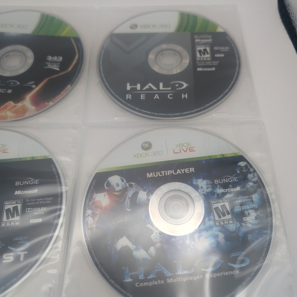 Halo Collection Xbox 360 Lot: Reach, ODST, 3 & 4 Game Bundle - Picture 4 of 4